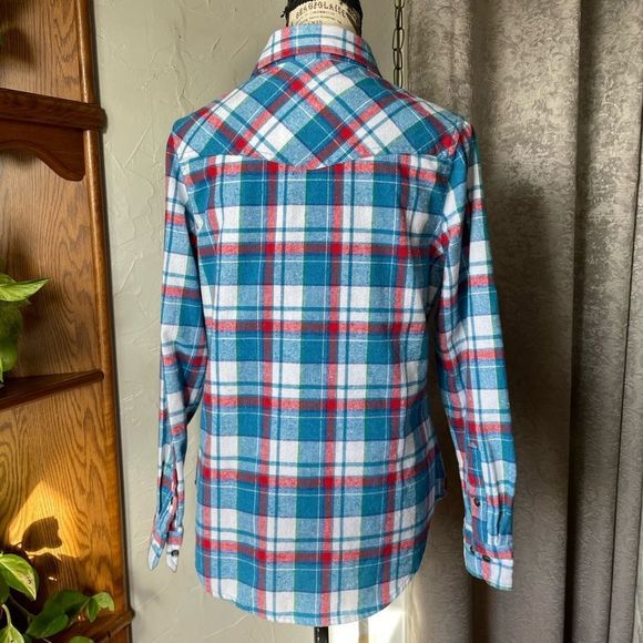 Rqqba Flannel Shirt Women’s Size Medium - Picture 9 of 9